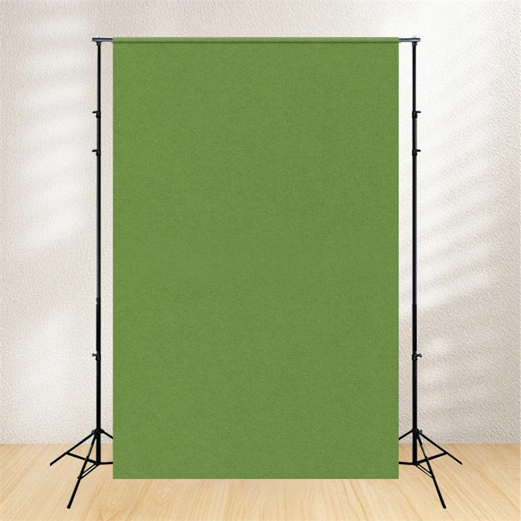 Graduation Portrait Backdrop Pure Green Glatter Hintergrund GQ4-178
