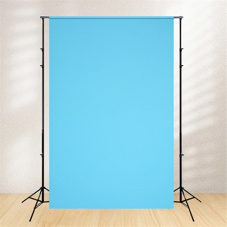 Blauer Abschluss-Hintergrund Himmelblau Studio-Hintergrund GQ4-179
