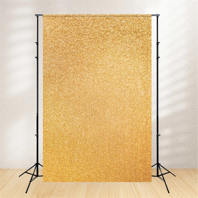 Professioneller Headshot-Hintergrund Luxe Golden Glitter Backdrop GQ4-192