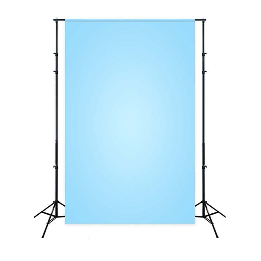 Blauer Fotohintergrund Eisblauer ruhiger Backdrop GQ4-198