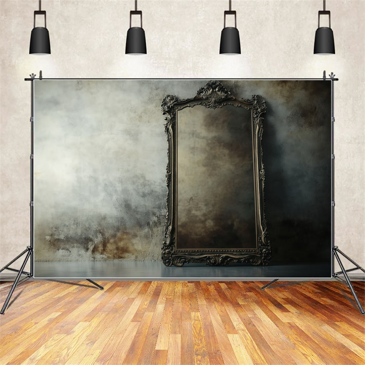 Retro Backdrops Rustikale Verblichene Spiegel Vintage Fotografie Backdrops GQ4-324