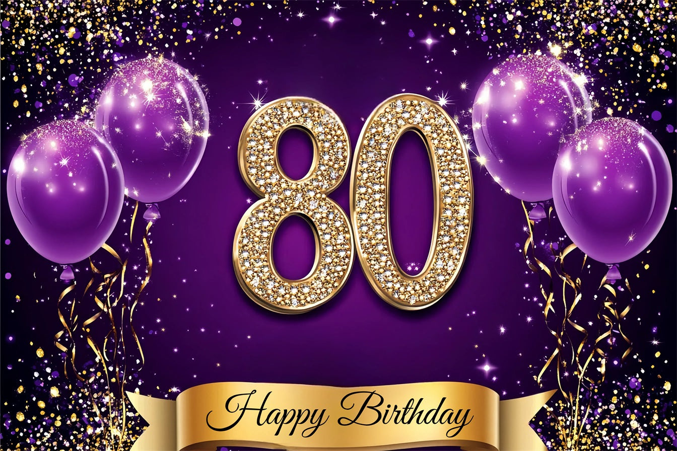 Benutzerdefinierte Geburtstag Backdrop Butterflies Flowers 90th Backdrop GQ4-10