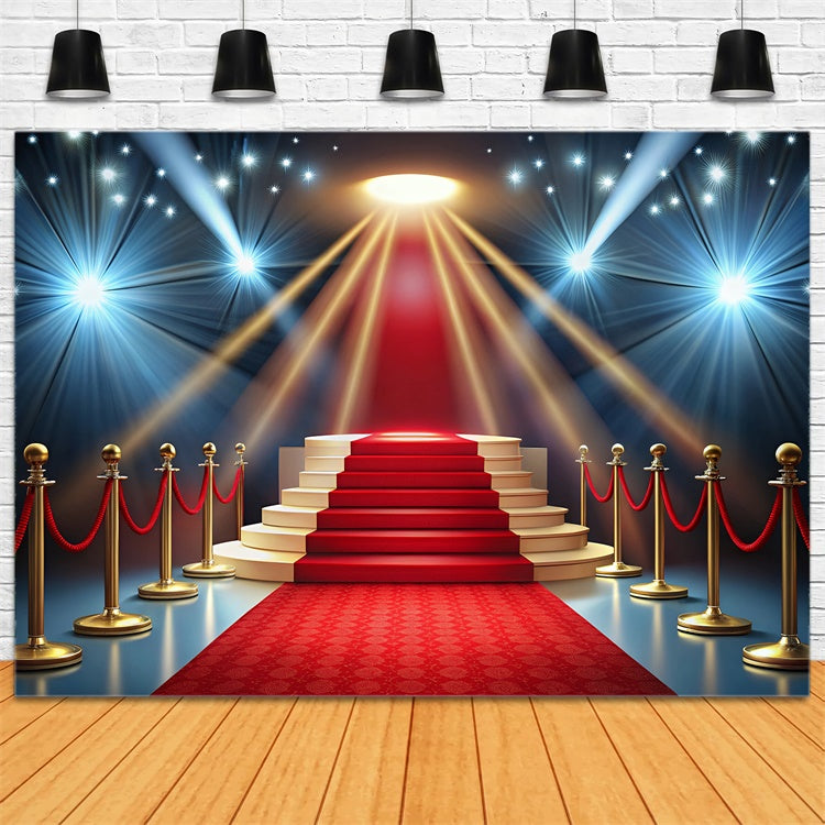 Roter Teppich Backdrops Bühne Feier Lichter Backdrop GQ4-95