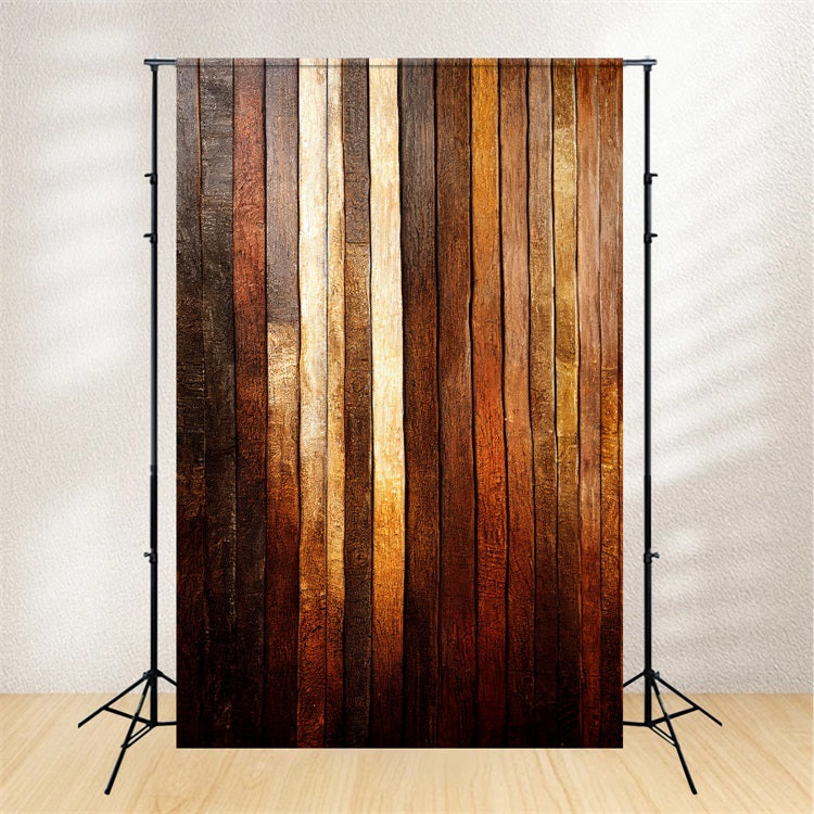 Holz Fotokulisse Braun Gemischte Kulisse GQ4-99