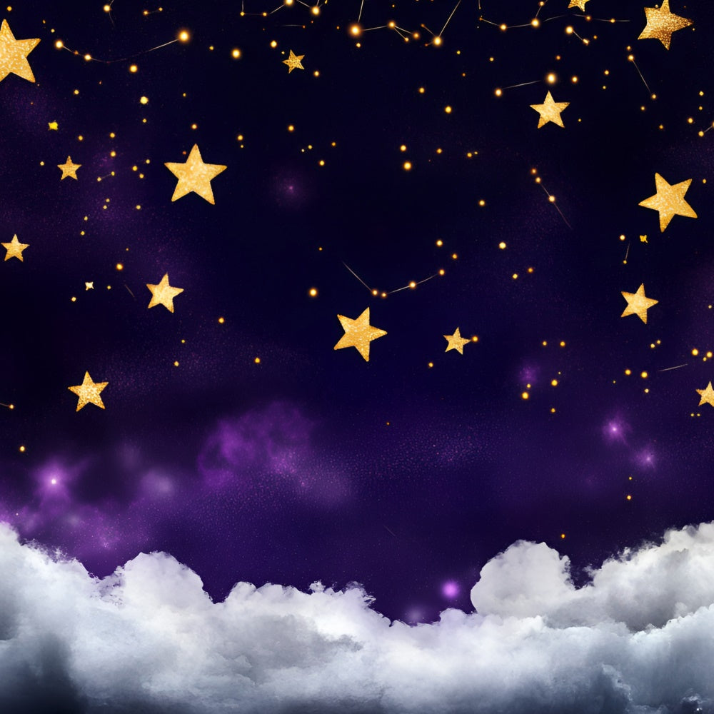 Sternenhimmel Fotohintergrund Fantasy Star Wolkenhintergrund GQ5-60