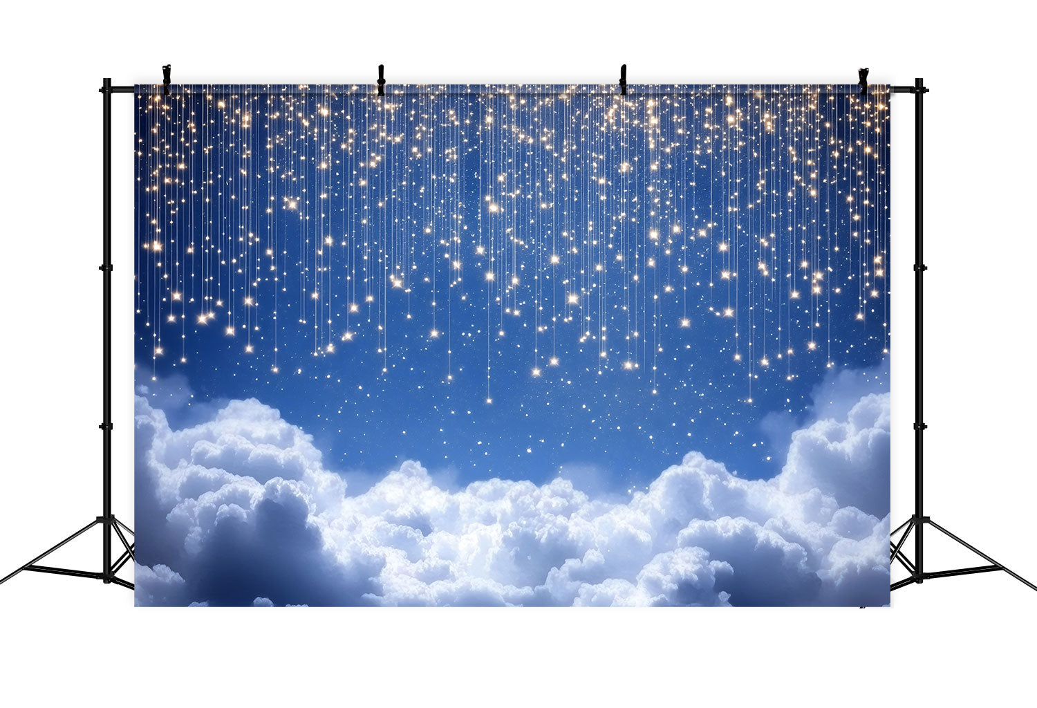 Sternenhintergrund Fotohintergrund funkelnde Sternenwolke Hintergrund GQ5-63