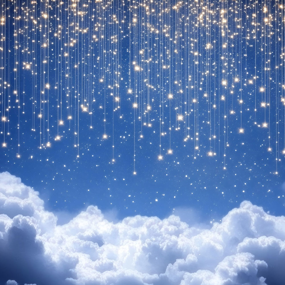 Sternenhintergrund Fotohintergrund funkelnde Sternenwolke Hintergrund GQ5-63