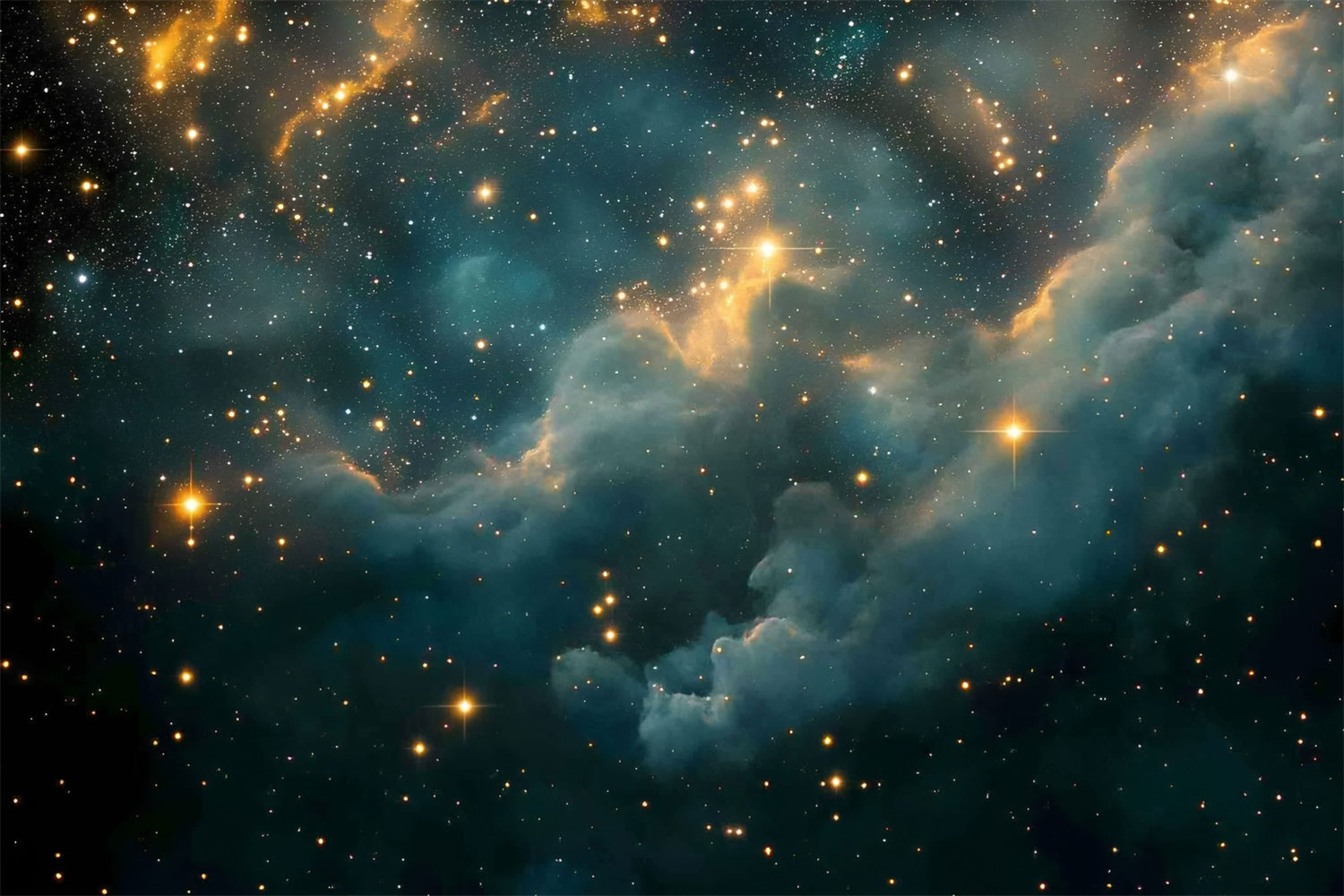 Sternenhintergrund Galactic Sky Sparkle Glow Hintergrund GQ5-67