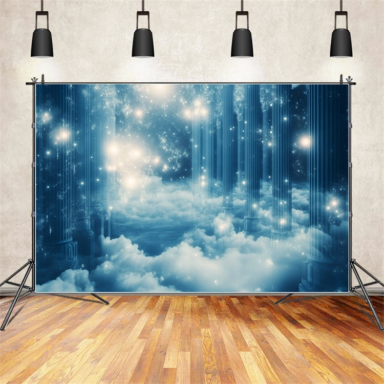 Sternenhimmel Backdrop Galaxie Sparkle Traum Foto Hintergrund GQ57-115