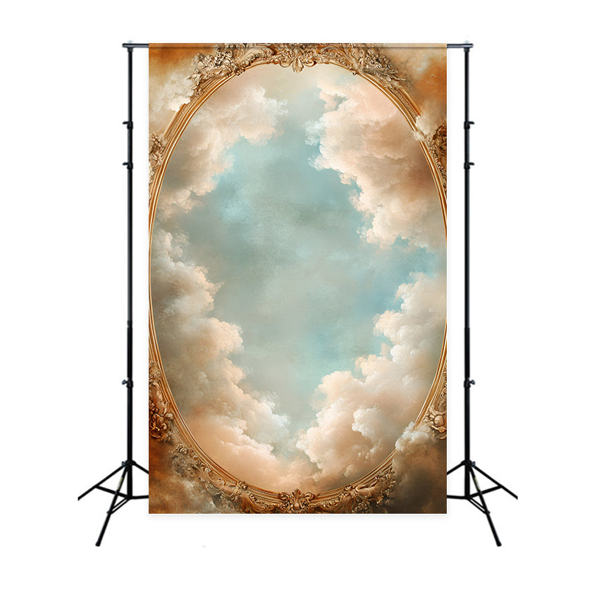 Wolke Backdrop Fotografie Vintage Sky Frame Fotohintergrund GQ57-126