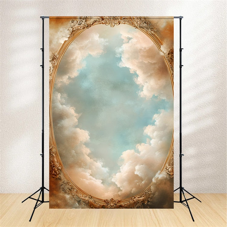 Wolke Backdrop Fotografie Vintage Sky Frame Fotohintergrund GQ57-126