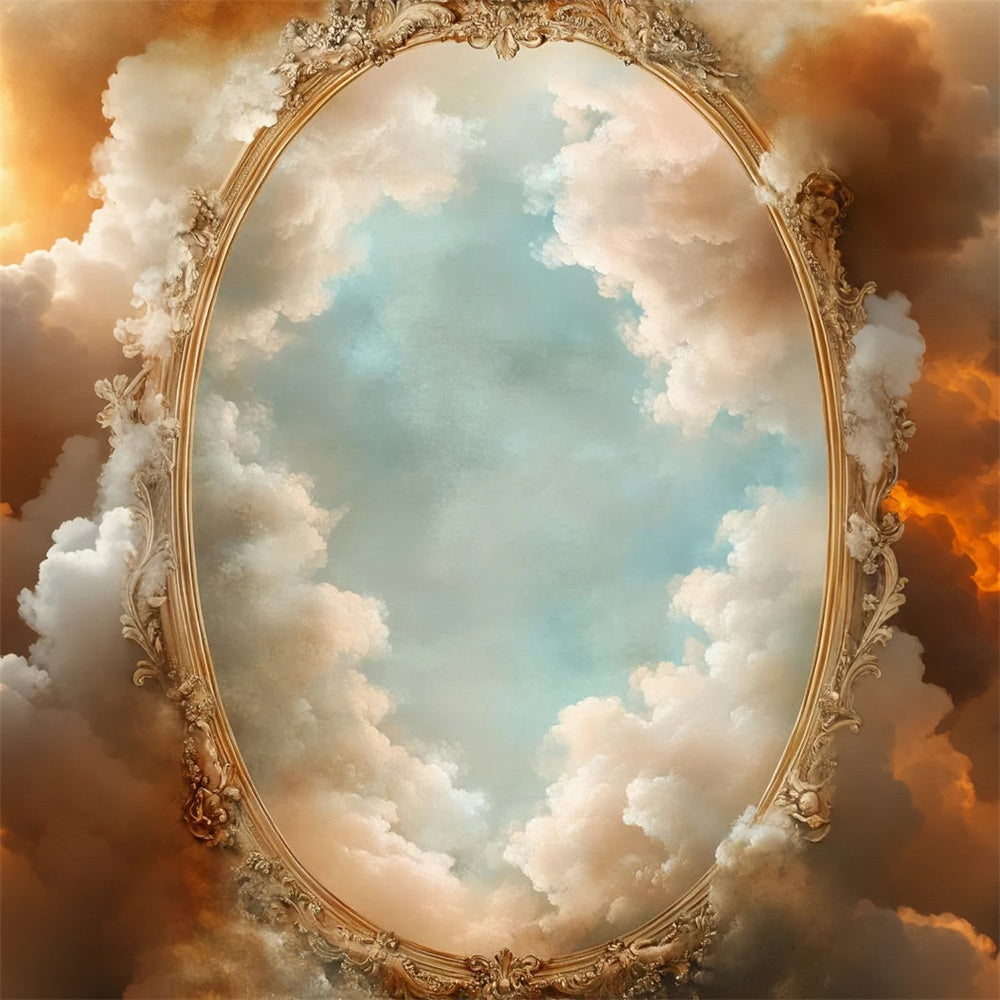 Wolke Backdrop Fotografie Vintage Sky Frame Fotohintergrund GQ57-126