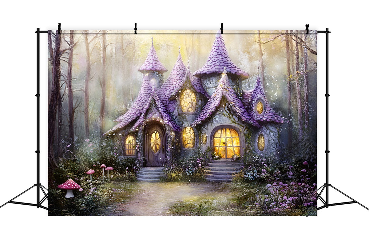 Feenwald Kulisse Lavendel Cottage Dreams Kulisse GQ57-76