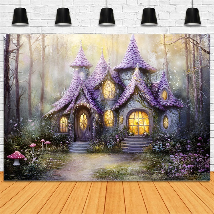 Feenwald Kulisse Lavendel Cottage Dreams Kulisse GQ57-76