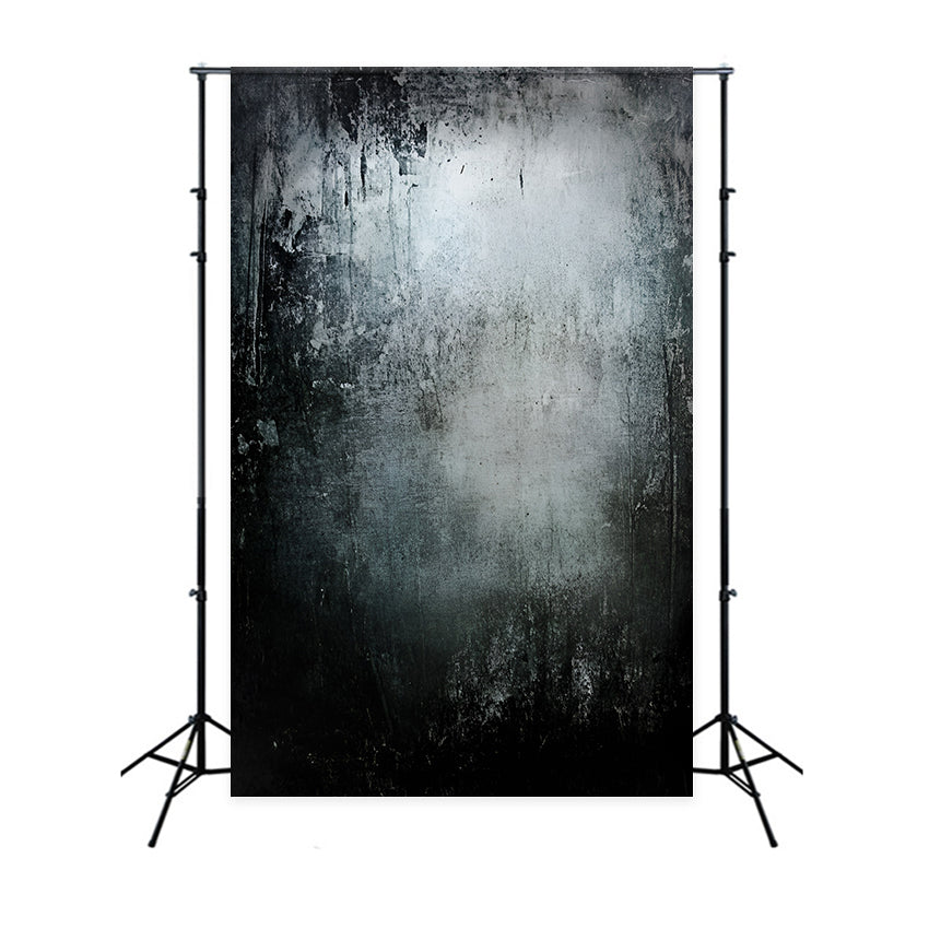 Dunkler Fotohintergrund Verwitterte Stahl Textur mit Grunge Marks Porträt Fotohintergrund Ideen GQ58-68