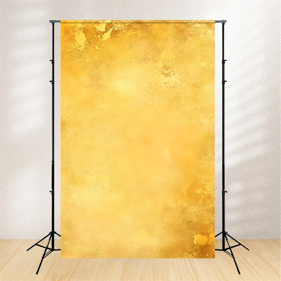 Gelber Fotohintergrund Golden Vintage Textured Wall Background Porträt Fotokulisse GQ58-72