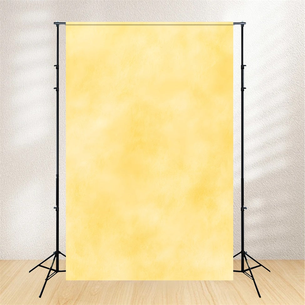 Yellow Backdrop Soft Warm Yellow Gradient Texture Fotografie Porträt Fotohintergrund GQ58-73