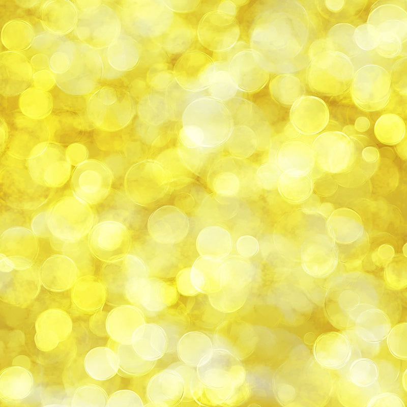 Yellow Backdrop Glowing Yellow Bokeh Lichteffekt Fotohintergrund für Porträts GQ58-75