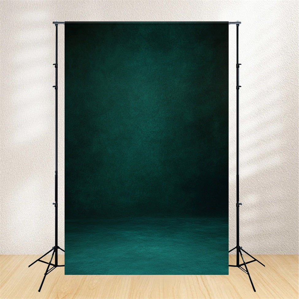 Teal Backdrop Deep Emerald Velvet Textur Fotohintergrund Porträt Studiohintergründe GQ58-81