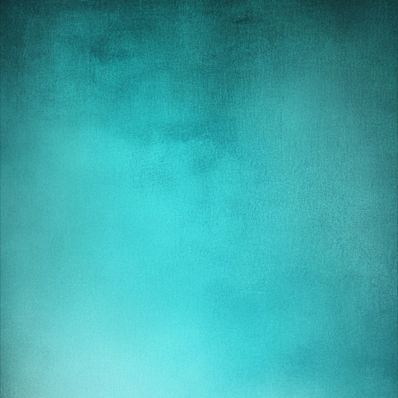 Teal Backdrop Aqua Blue Soft Gradient Fabric Background Porträt Studiohintergründe GQ58-83