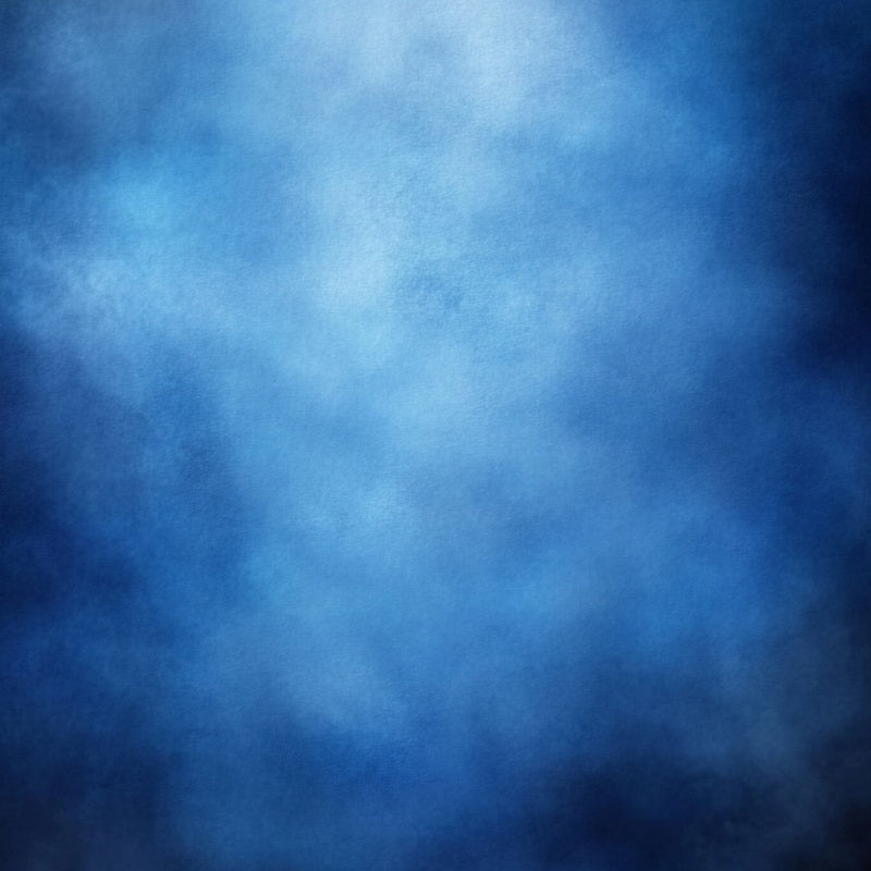 Jahrbuch-Fotohintergrund Weich verschwommener blauer Farbverlauf Fotohintergrund Porträt-Studio-Fotohintergrund GQ58-91