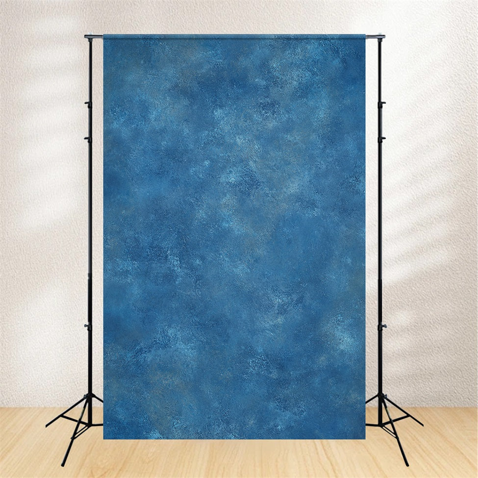 Jahrbuch Fotohintergrund Bold Ocean Blue Stone-Like Texture Porträt Fotohintergrund Ideen GQ58-93