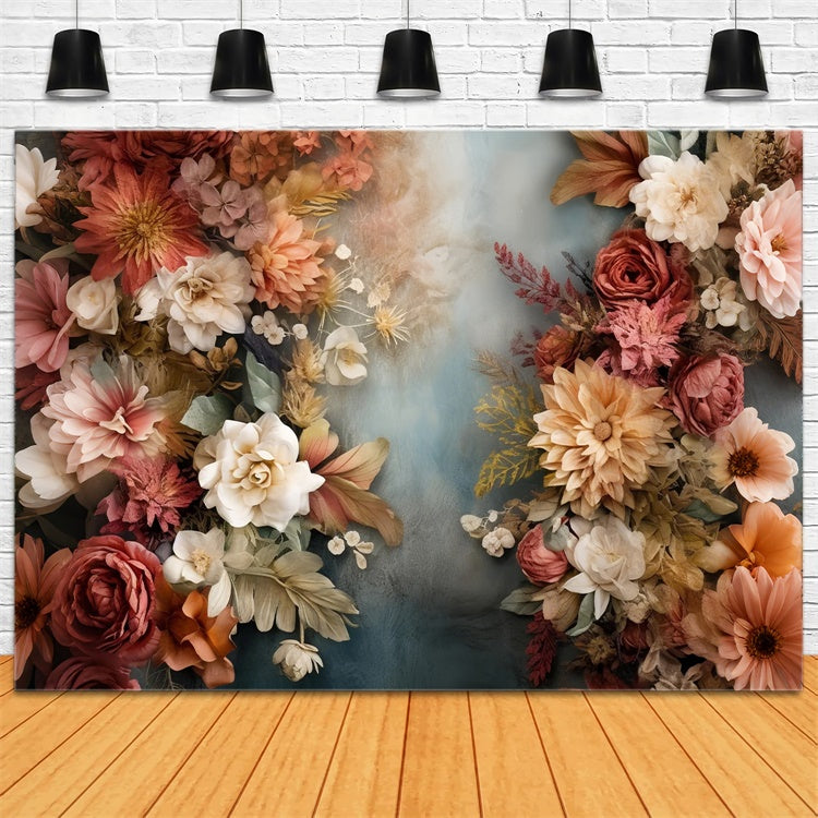 Backdrops Raffiniert Vintage Floraler Charme Backdrop GTY-105