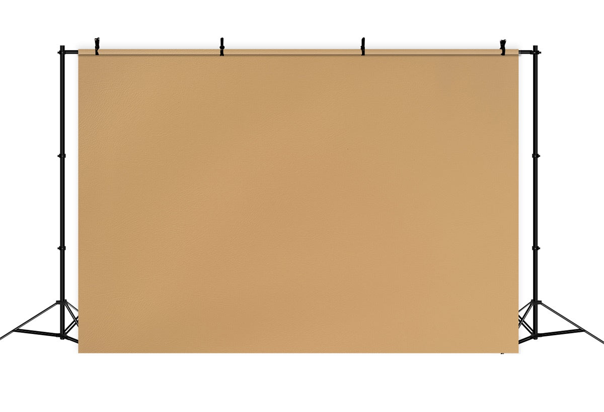 Einfarbig Fotohintergrund Rustikal Warm Camel Hintergrund GTY2-185