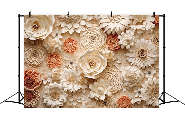 Mutterschaft Fotohintergrund Vintage Handmade Bloom Wall Backdrop GTY2-32