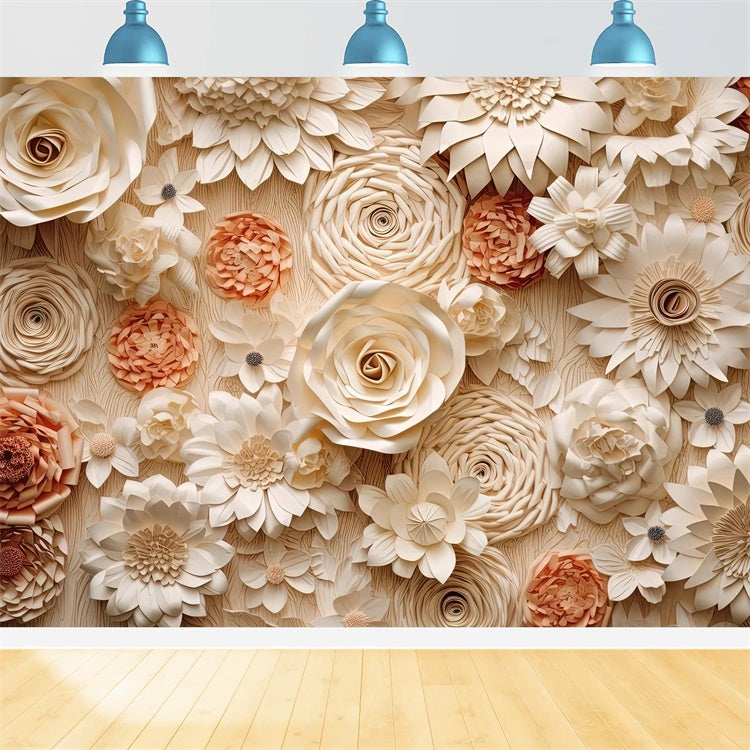 Mutterschaft Fotohintergrund Vintage Handmade Bloom Wall Backdrop GTY2-32