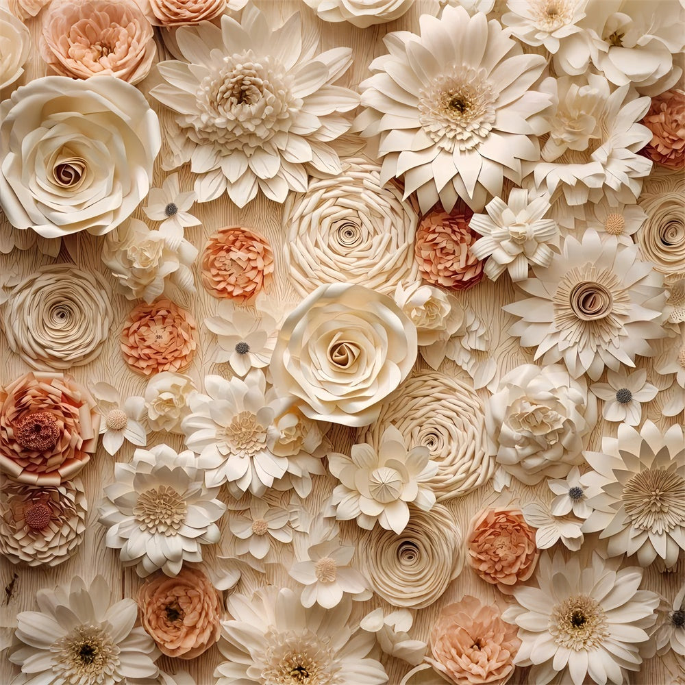 Mutterschaft Fotohintergrund Vintage Handmade Bloom Wall Backdrop GTY2-32
