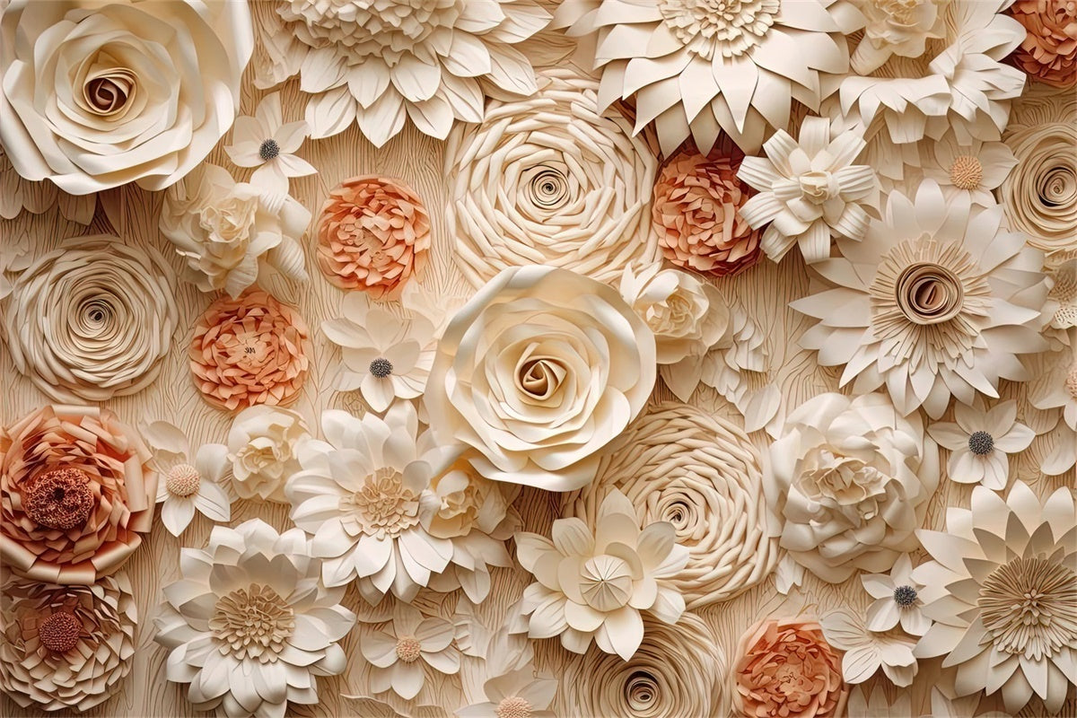 Mutterschaft Fotohintergrund Vintage Handmade Bloom Wall Backdrop GTY2-32