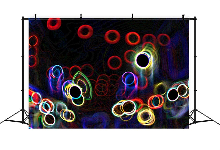 Hintergründe für Mutterschaftsfotos Psychedelisch Glühendes Bokeh Hintergrund GTY2-5