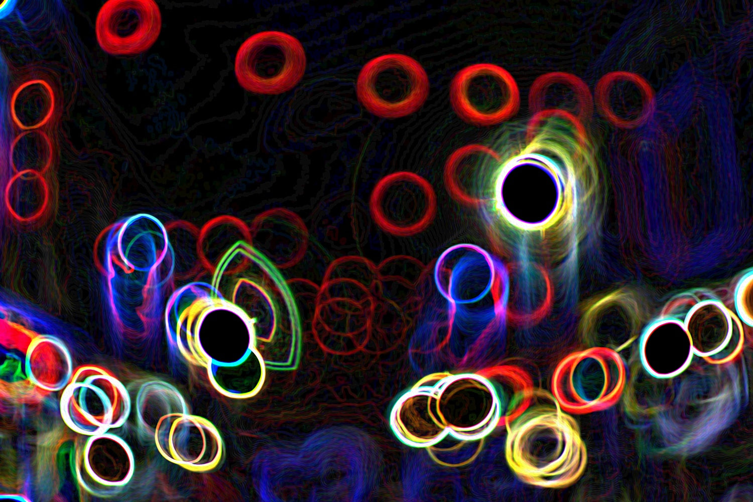 Hintergründe für Mutterschaftsfotos Psychedelisch Glühendes Bokeh Hintergrund GTY2-5