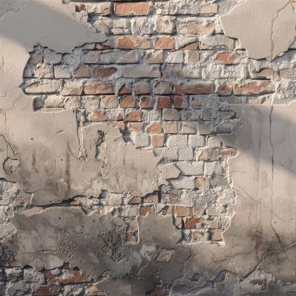Schulporträt-Hintergrundkulissen Rustikale Ziegelstein-Textur GTY3-102