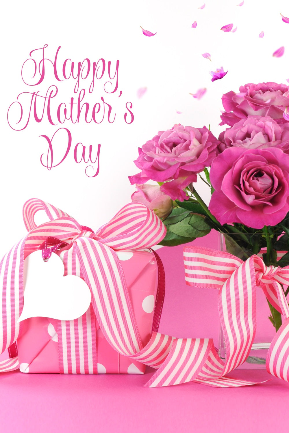 Muttertags-Hintergrundbild Anpassbare Rosen Rosen Geschenk CJJ3-172