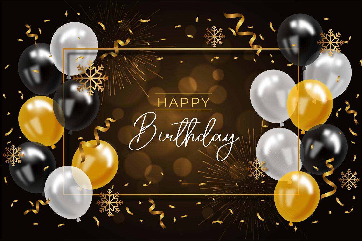 Geburtstag Backdrops Ballon Feier Individuelles Backdrop GTY3-248