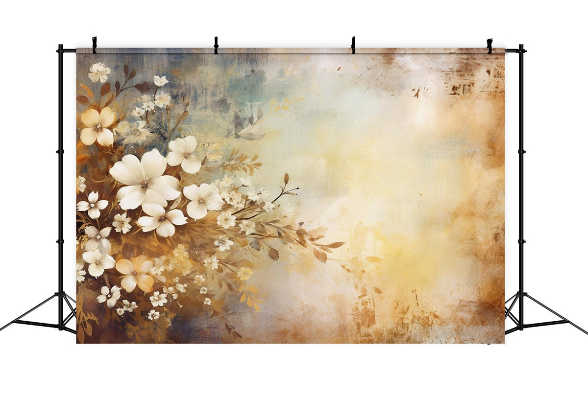 Headshot-Hintergrund Rustikale Floral Fade Hintergrund GTY3-347