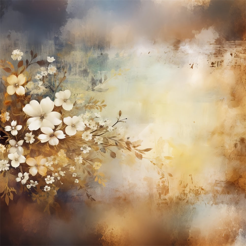 Headshot-Hintergrund Rustikale Floral Fade Hintergrund GTY3-347