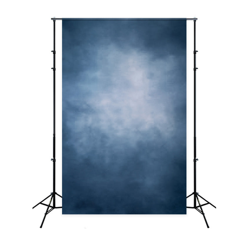 Blaue Fotokulisse Nebel Blaue Textur Kulisse GTY3-370