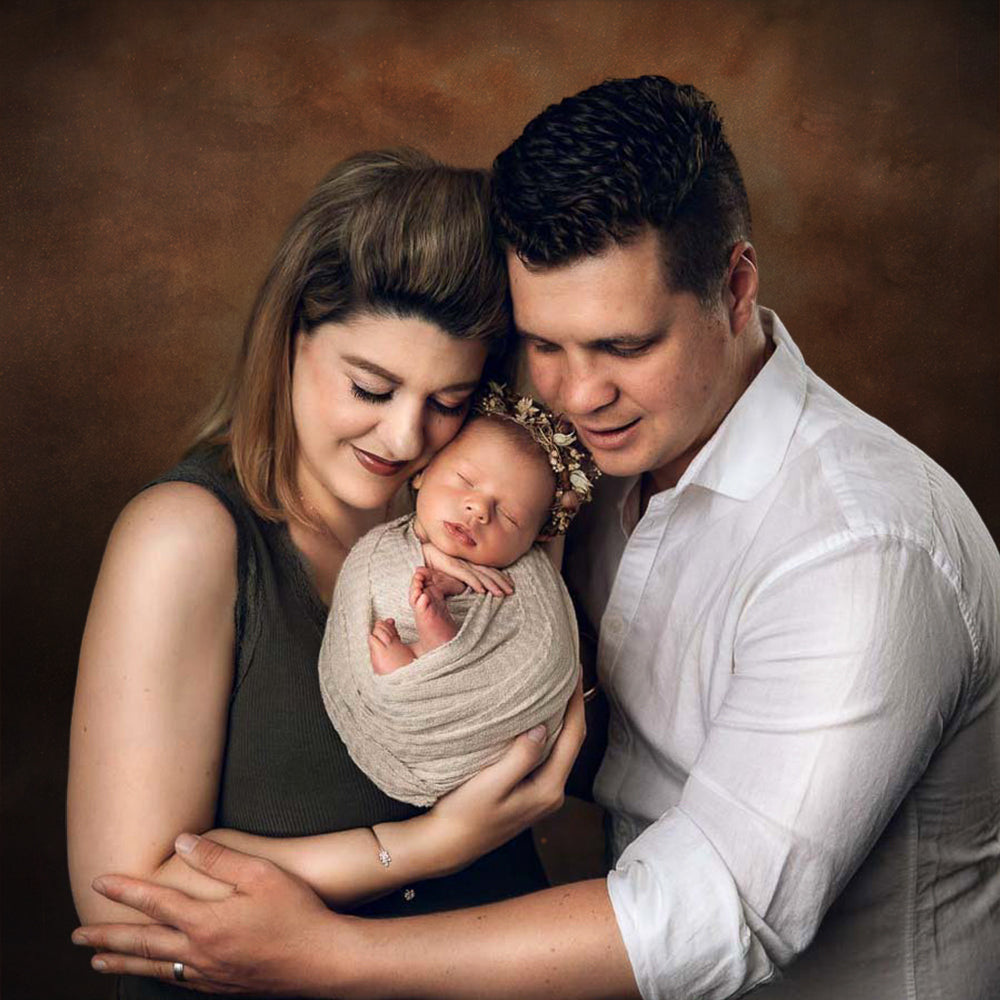 Abstrakte Textur Braune Hintergründe für Porträtfotografie K-432