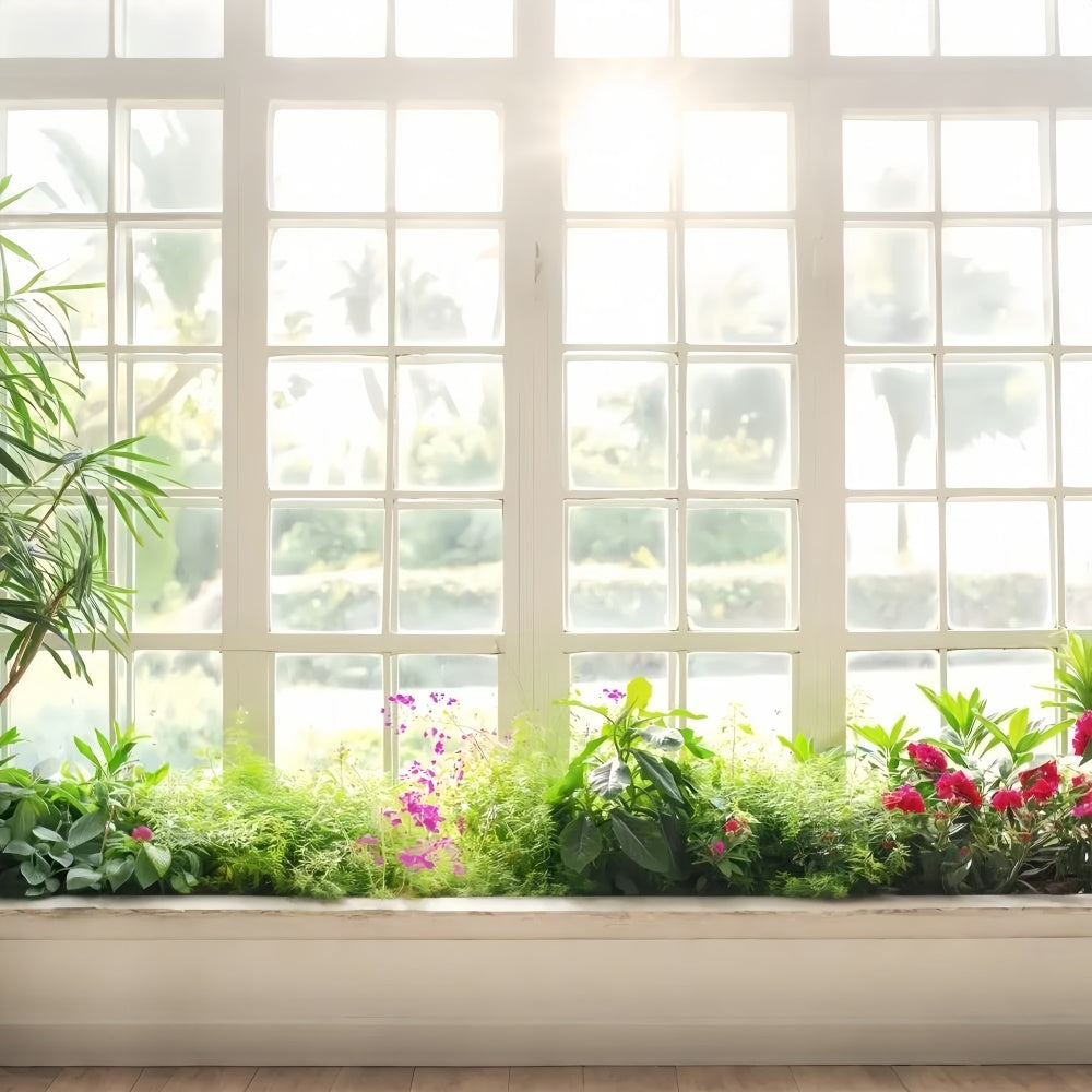 Fotohintergrund für Haustiere Botanische Blüten Fenster Fotohintergrund LXX1-282