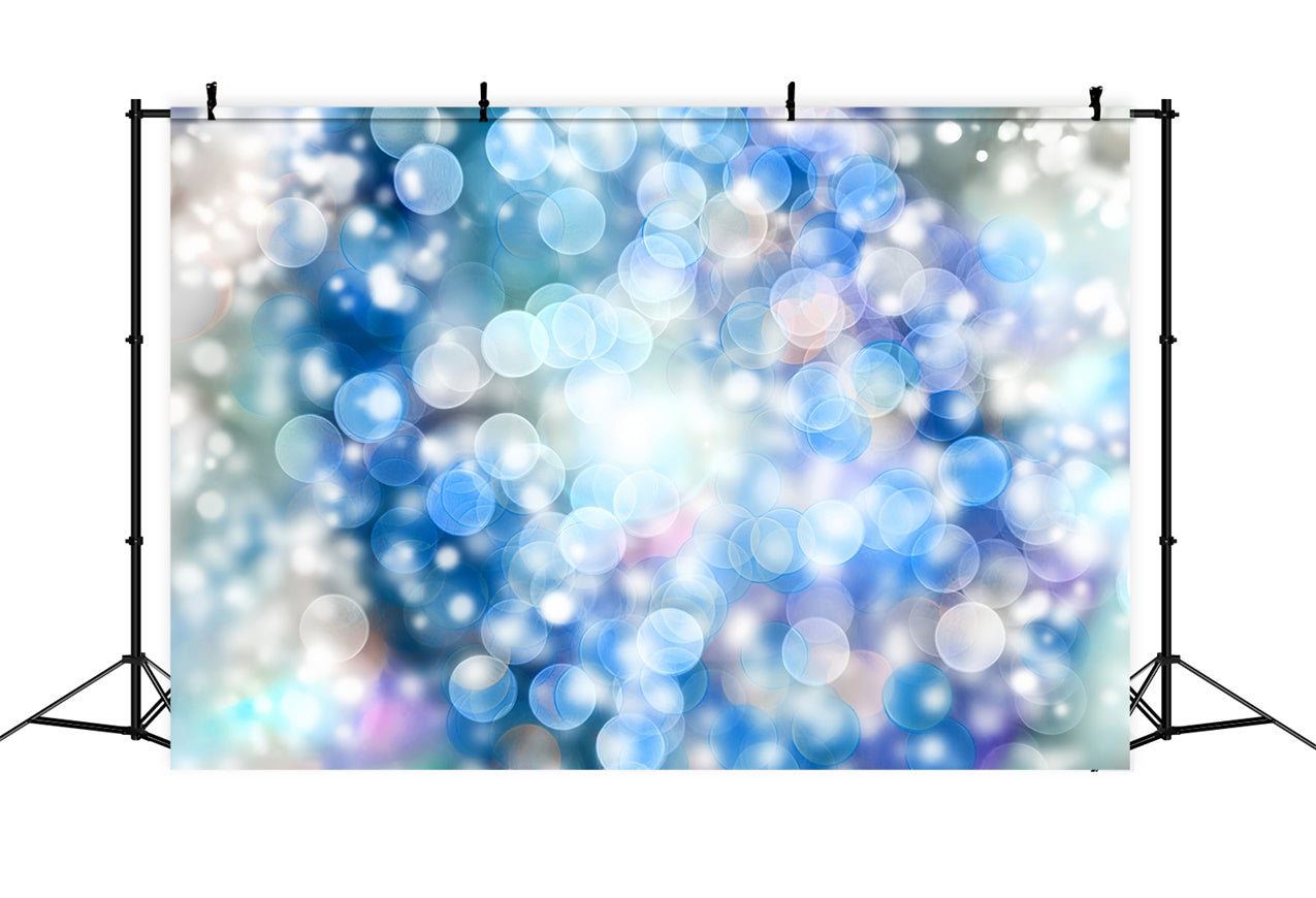 Haustierfotografie Backdrop Blaues Licht Bokeh Backdrop LXX1-290