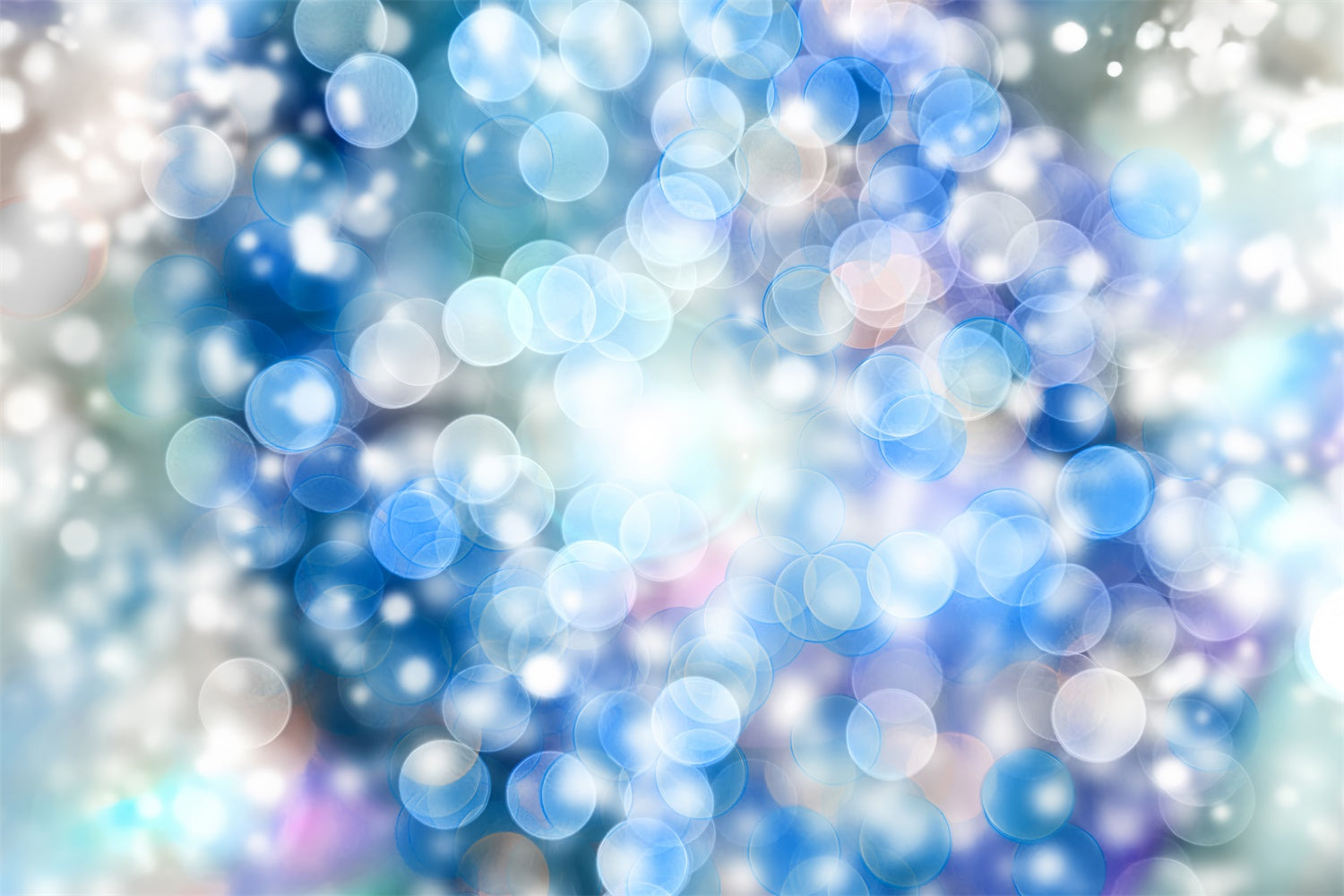 Haustierfotografie Backdrop Blaues Licht Bokeh Backdrop LXX1-290