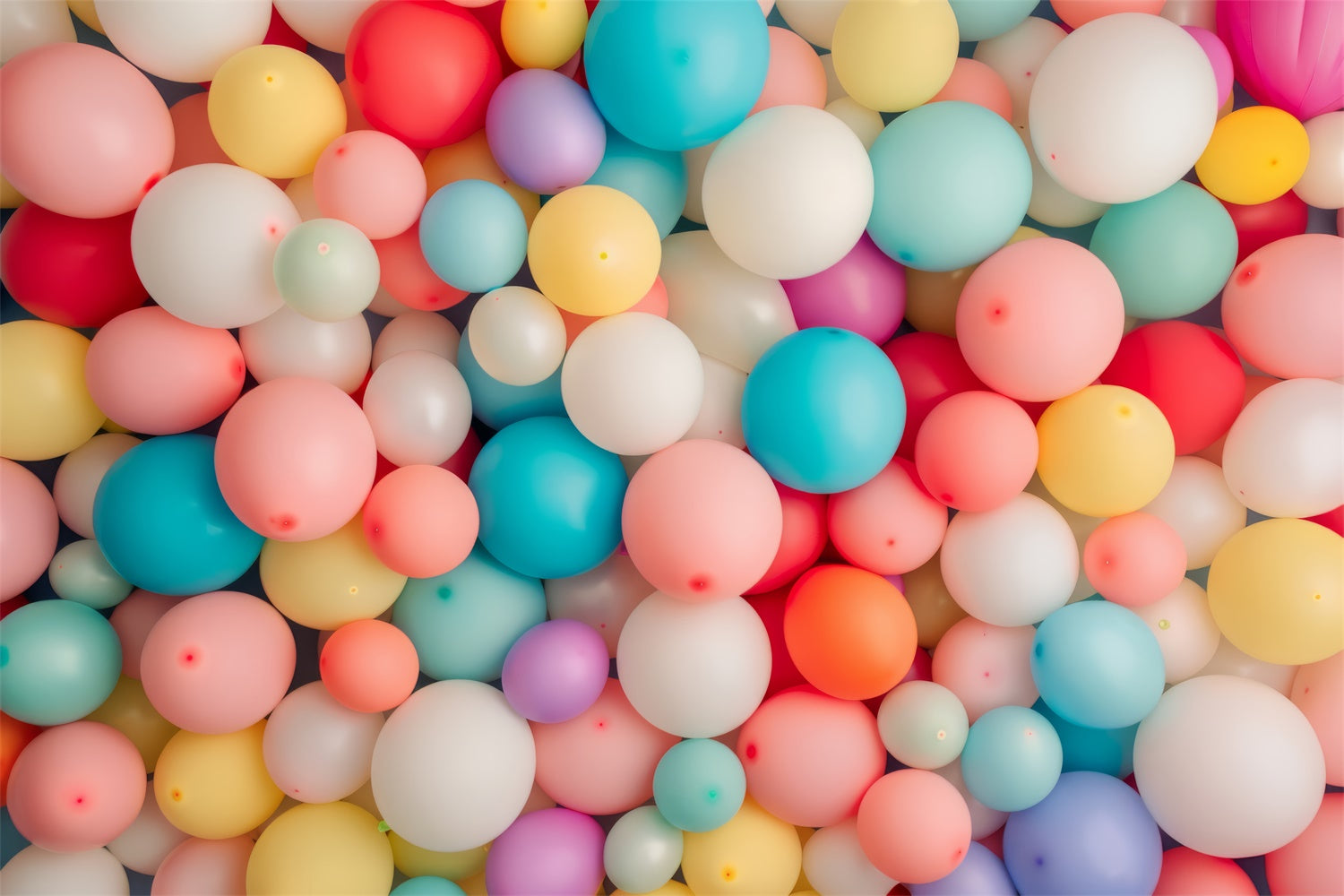 Backdrop Pet Pastell Party Ballon Cluster Backdrop LXX1-293