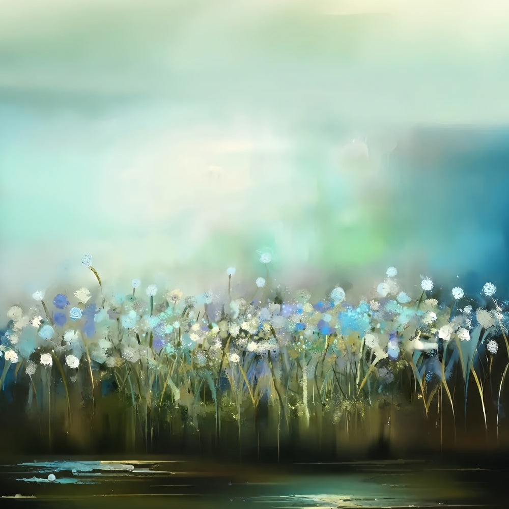 Hintergrund Haustier Wildblumen Wiese Fotografie Hintergrund LXX1-299