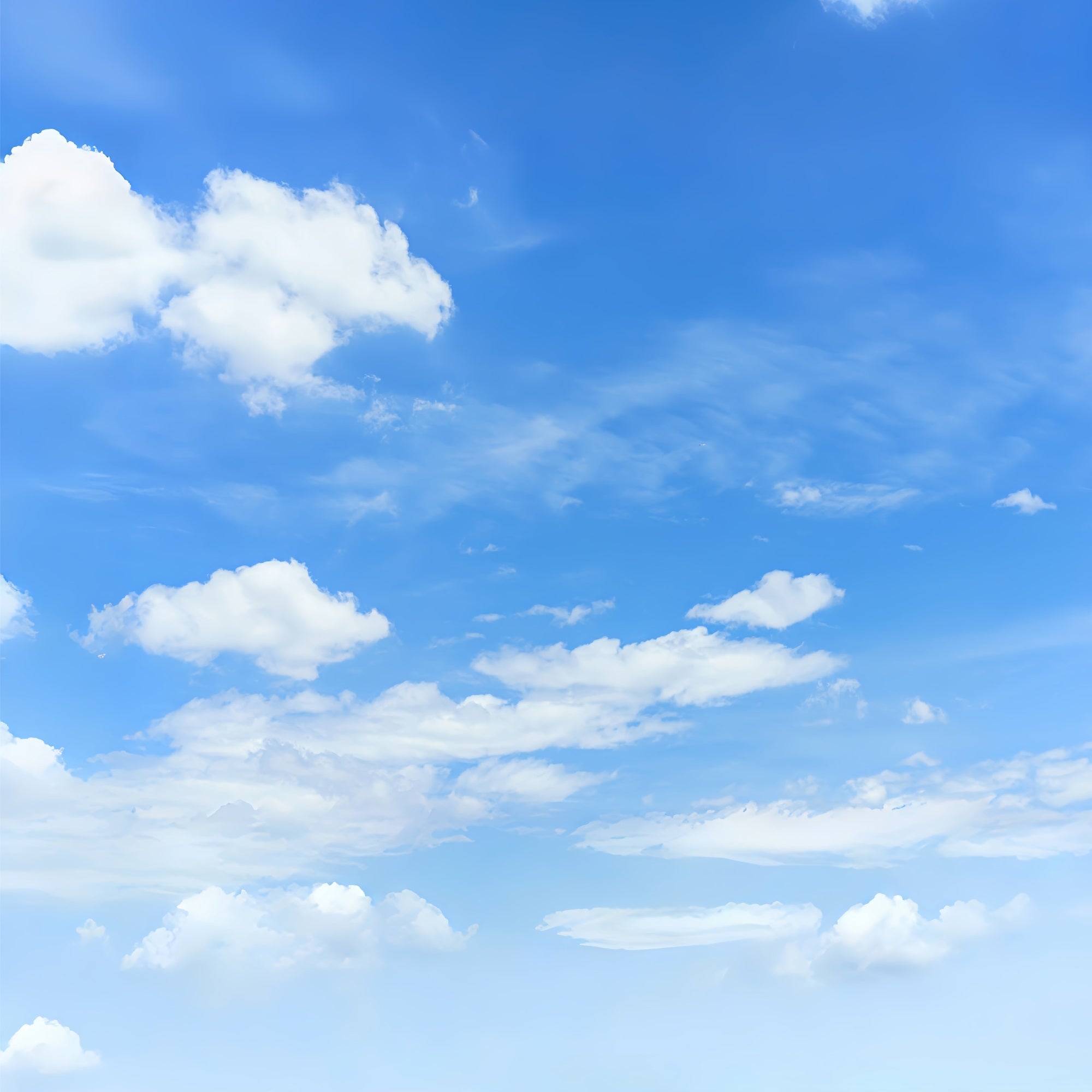 Fotografie Himmel Backdrop Blauer Himmel Schwebende Wolken Backdrop LXX1-319