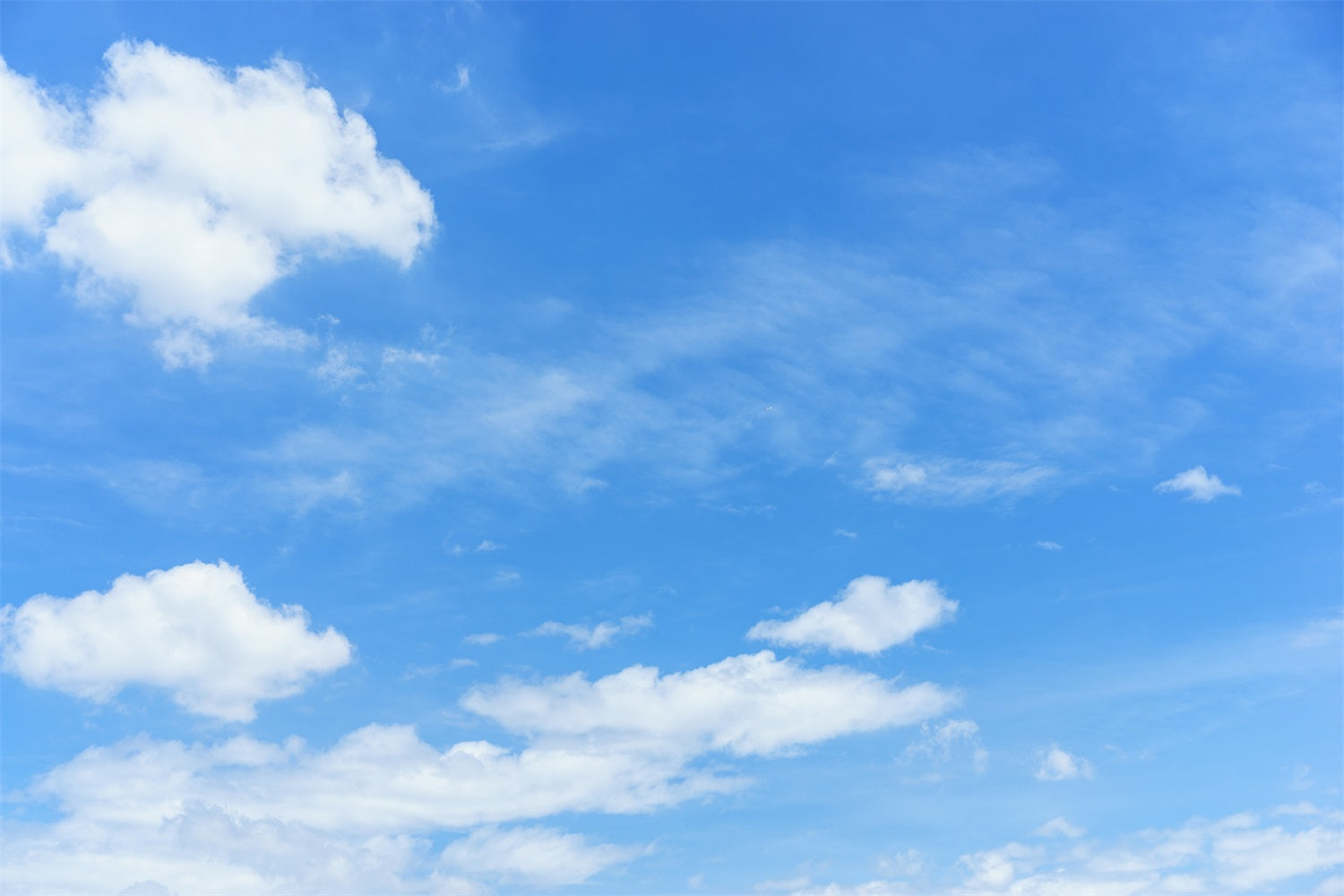 Fotografie Himmel Backdrop Blauer Himmel Schwebende Wolken Backdrop LXX1-319