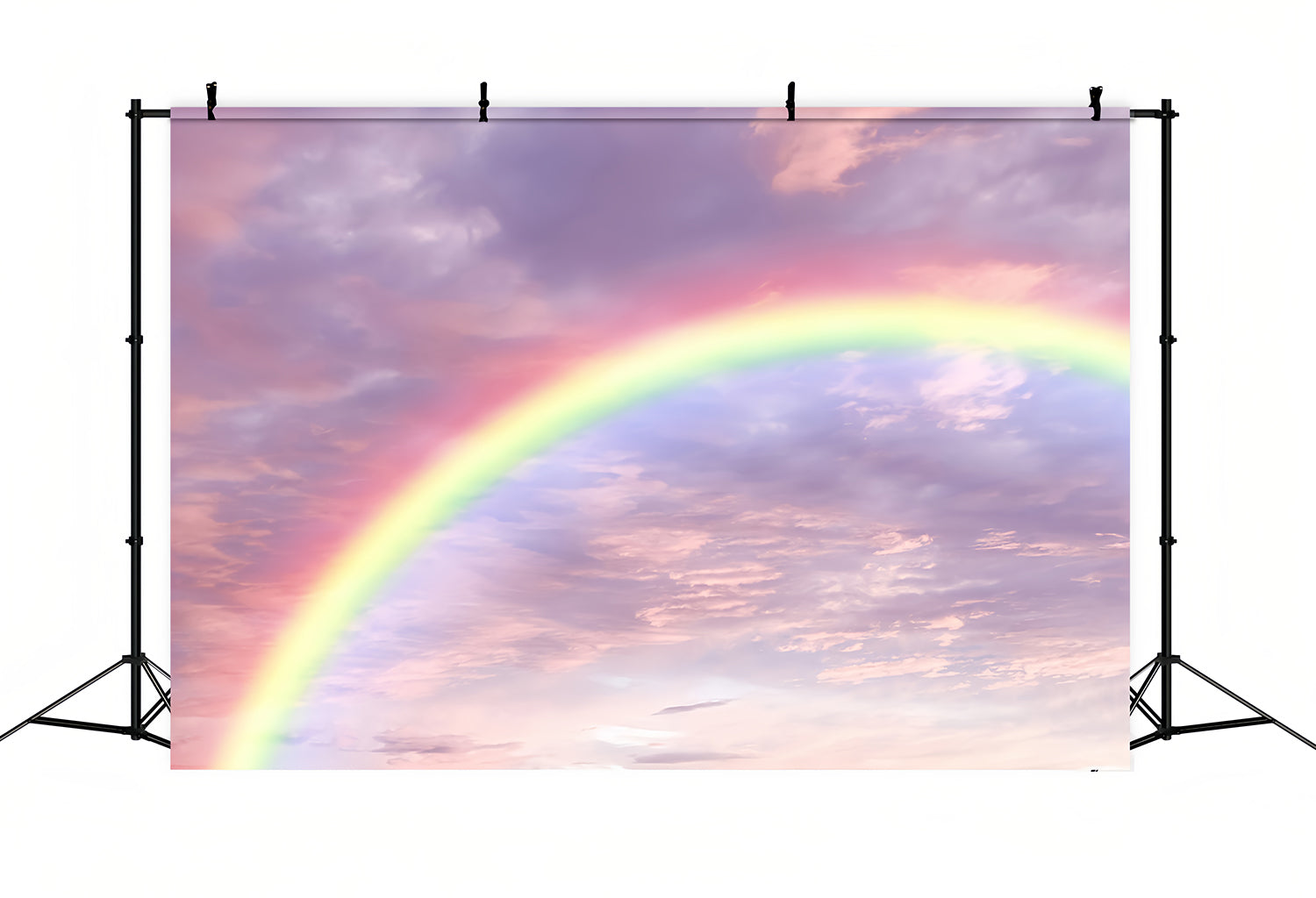 Himmel Backdrops Romantisch Regenbogen Pastell Wolken Backdrop LXX1-328