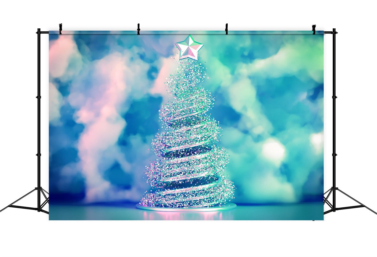 Weihnachtshimmel Backdrop Sternenbaum Backdrop LXX1-343